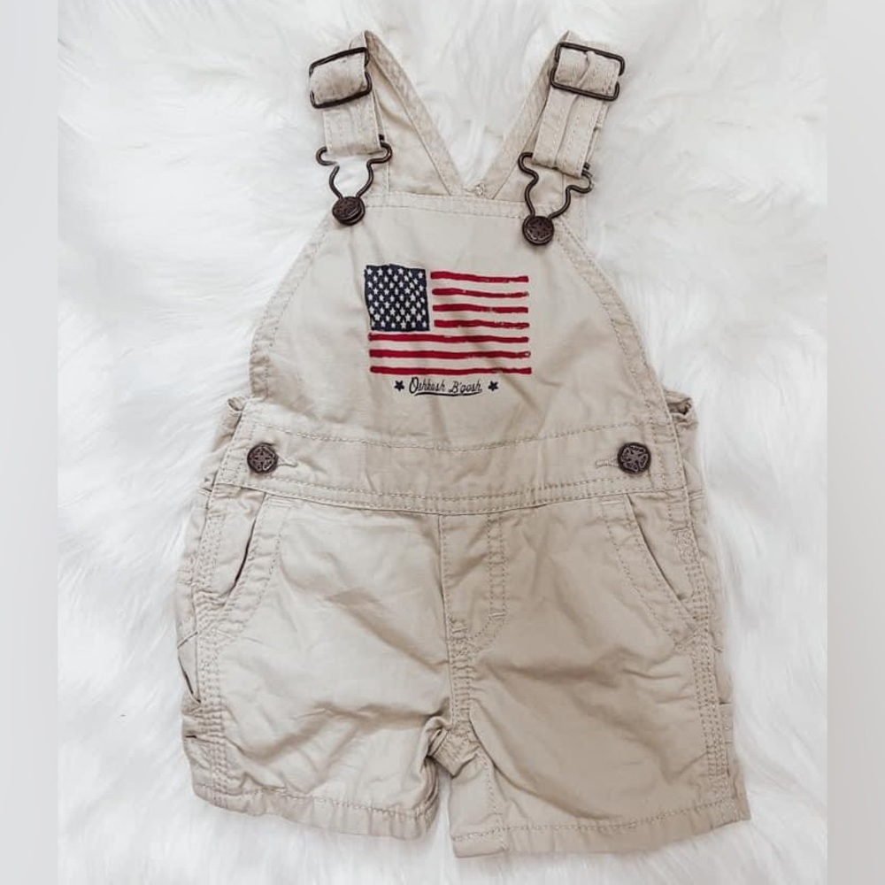 ON- American Flag Overalls